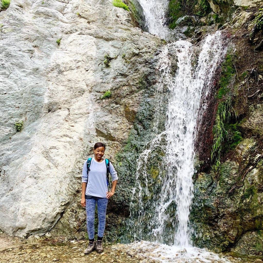 Hiking Monrovia Canyon to the waterfall